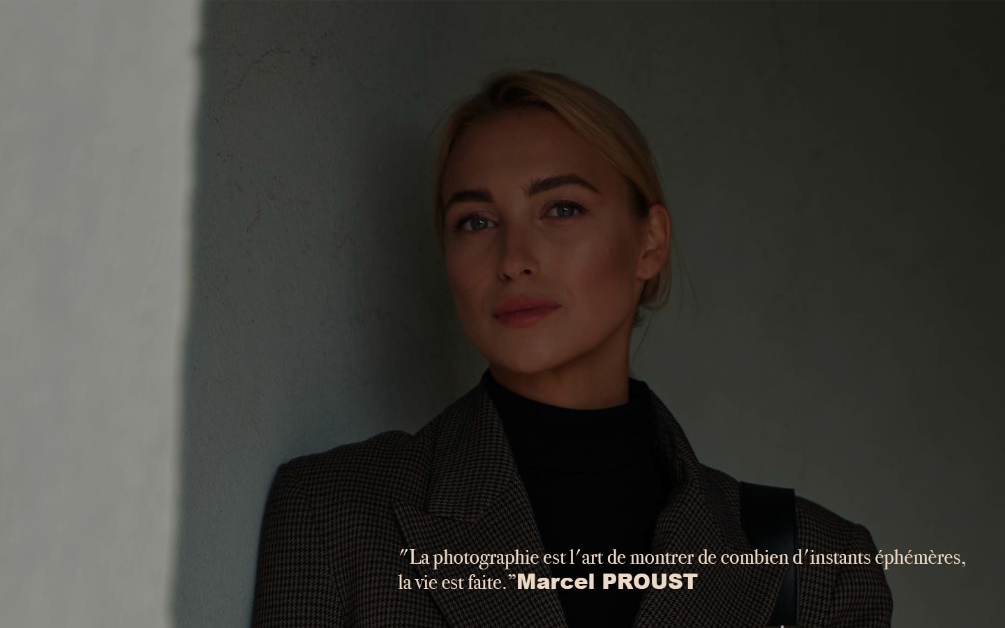 citation femme blonde
